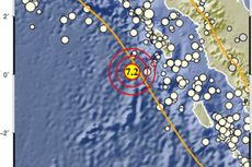 Tidak Berpotensi Tsunami, Getaran Gempa Nias Barat Terasa Hingga Aceh