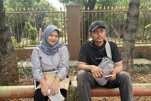 Ayah Temani Anak Berburu Kerja di Job Fair Jakarta, 'Tak Mau Memaksakan Pilihan Pekerjaan'