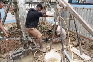 Pengeboran Sumur di Aceh Tamiang Dimulai, Tersebar di 24 Titik