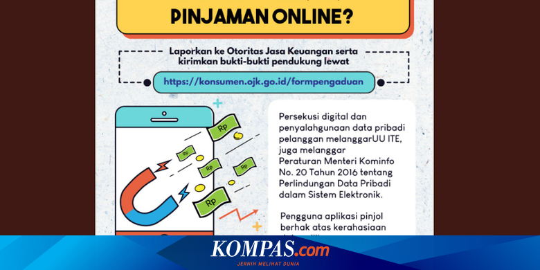 Diteror Fintech Pinjaman Online Nakal Laporkan Ke Sini Halaman All Kompas Com