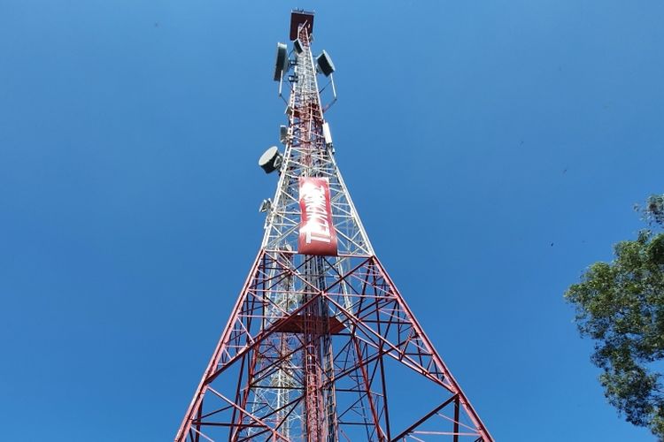 A file photo of a Base Transceiver Station (BTS) tower.  