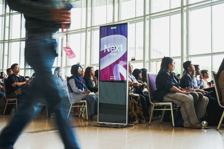 Digital Signage by Fortu Digital di Setiap Sudut IDMC ICE BSD.