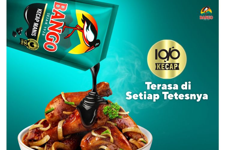 Bango Kecap Manis hadir dengan bumbu alami yang siap memperkaya rasa makanan. 