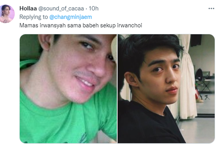 Irwansyah dan S.Coups Seventeen