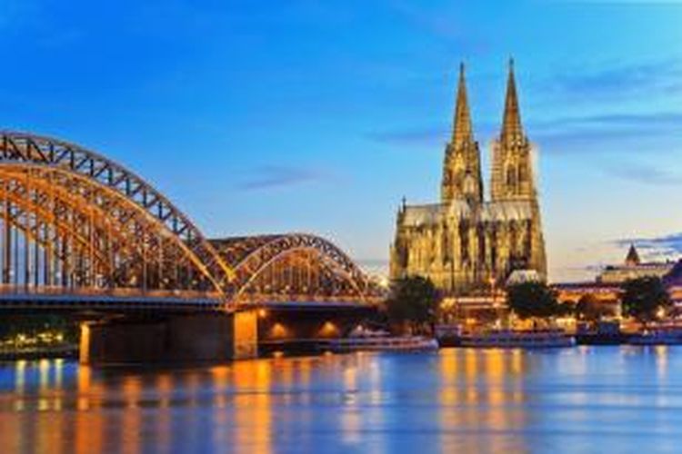Katedral Cologne, Jerman. 