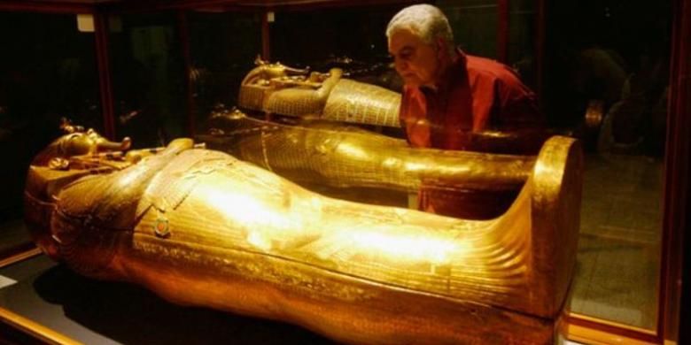 Sarkofagus Raja Tutankhamun.