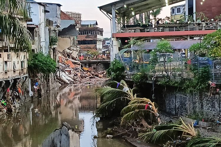 Dampak kerusakan banjir bandang di Bali. 