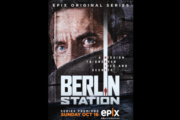 Poster dari serial Berlin Station. 
