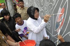 Bekas Lokalisasi Dolly Kini Dipenuhi Lukisan Mural
