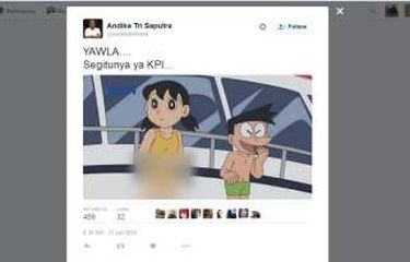 KPI Bantah Instruksikan Sensor Tayangan Kartun