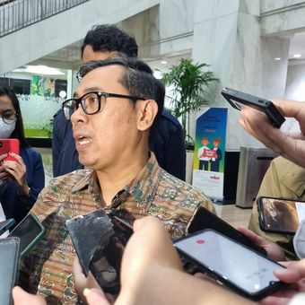 Staf Khusus Menteri Keuangan Yustinus Prastowo saat ditemui awak media di Gedung Kemenkeu, Jakarta, Kamis (3/3/2023). 