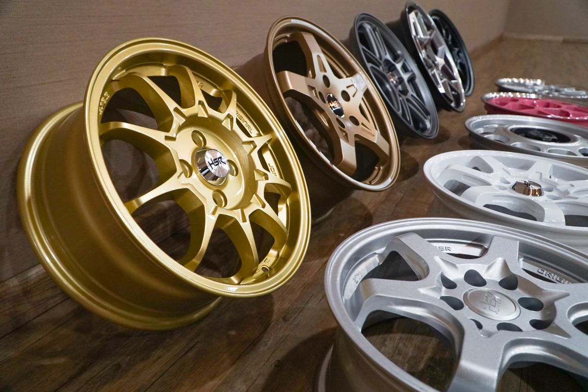 Pelek terbaru HSR Wheel dengan desain bertemakan Japanese Domestic Market (JDM)