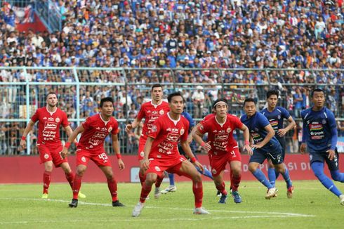 Susunan Pemain dan Link Live Streaming Arema Vs Persija