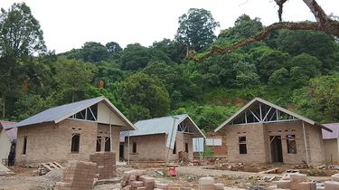 Huntap Pertama Pascagalodo di Sumbar Hampir Rampung, 10 KK Bersiap Tempati Rumah Baru