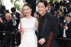 Raline Shah Sukses Buat Iri Warganet Usai Foto Bareng Lee Jung Jae di Festival Film Cannes 2022