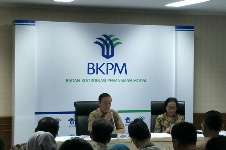 Kepala BKPM Thomas Lembong di Kantor BKPM, Jalarta, Rabu (30/1/2019)