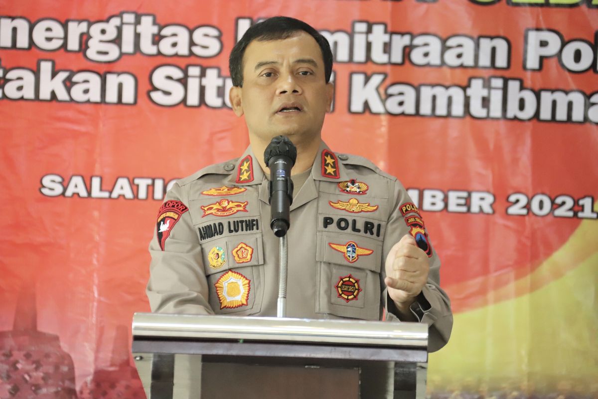 Kapolda Jateng Irjen Pol Ahmad Luthfi