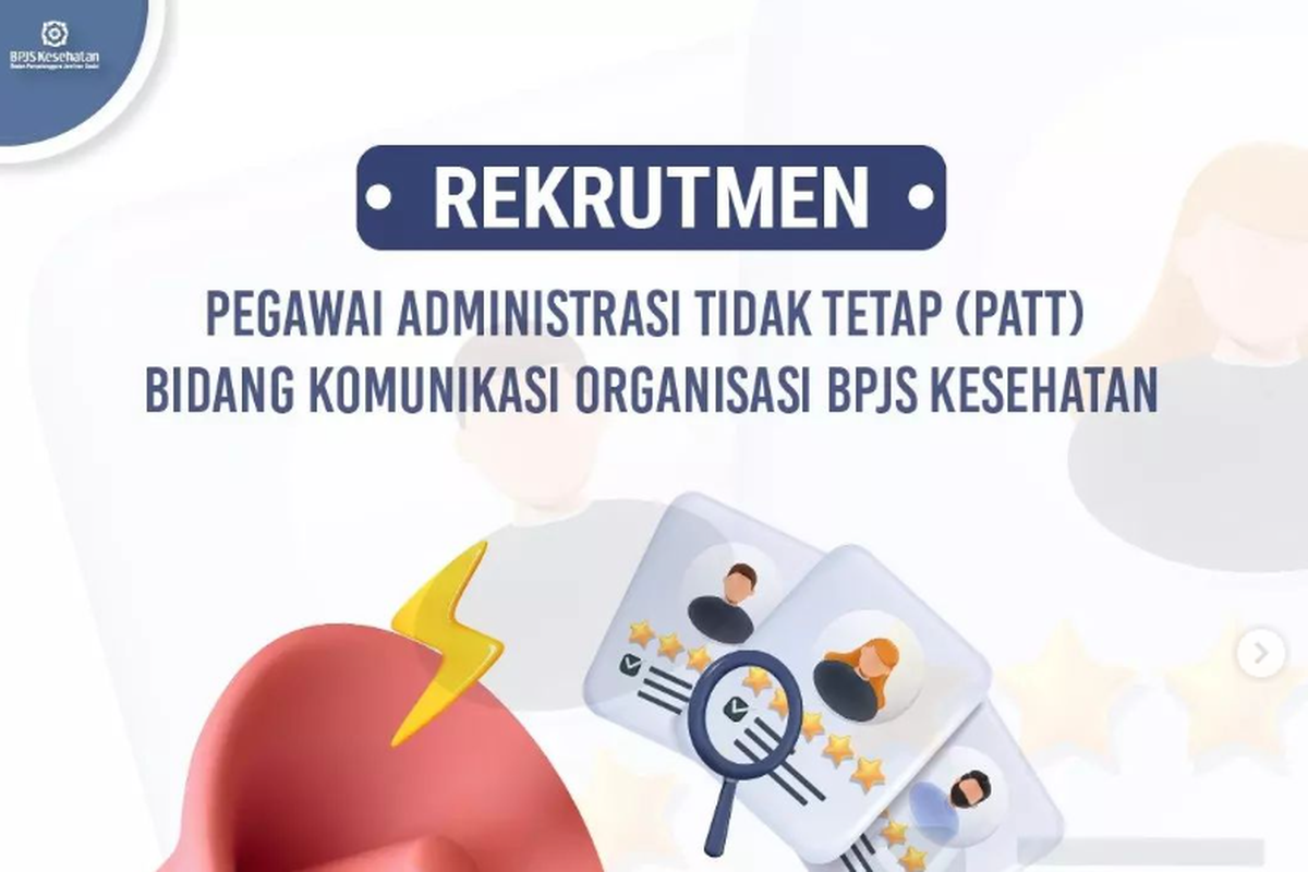 BPJS Kesehatan Buka Lowongan Kerja Hingga 5 September 2023, Simak ...