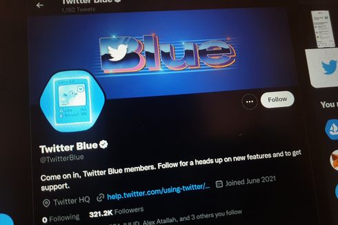 Twitter Blue Disetop gara-gara Akun 