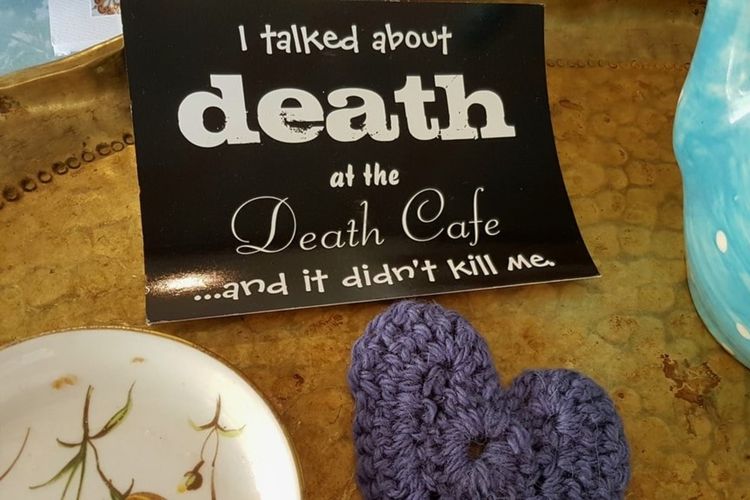 Surat dari Lizzy Miles, Death Cafe di Columbus Ohio untuk Death Cafe di Australia. 