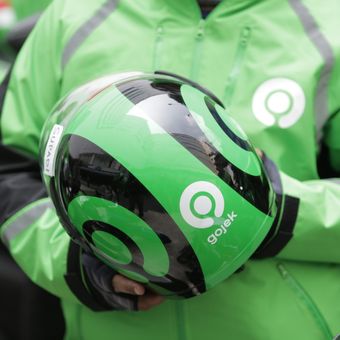 Ilustrasi Gojek. GOTO bagikan Bonus Hari Raya (BHR) kepada mitra pengemudinya