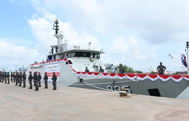 TNI Angkatan Laut segera mempunyai kapal perang baru bernama KRI Pollux-935.