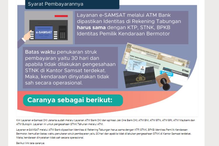 Cara Membayar Pajak Kendaraan Bermotor Secara Online Simak Panduannya Berikut Ini Tribunnews Com Mobile