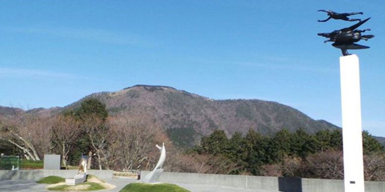 Pemandangan di Hakone Open Air Museum(KOMPAS.com/KURNIA SARI AZIZA)