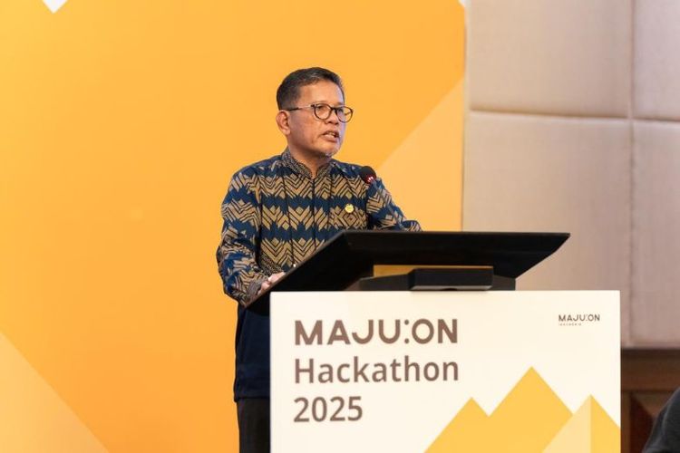 Sesi pembukaan acara 7 November 2025, MAJU:ON Hackathon 202. 