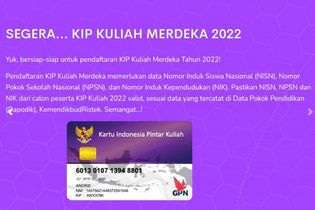 [POPULER EDUKASI] KIP K, Kuliah Gratis sampai Lulus | Cek Pengumuman SNMPTN 2022 di Link Ini | Sosok Sheinna, Lulusan Terbaik ITS IPK 3,99