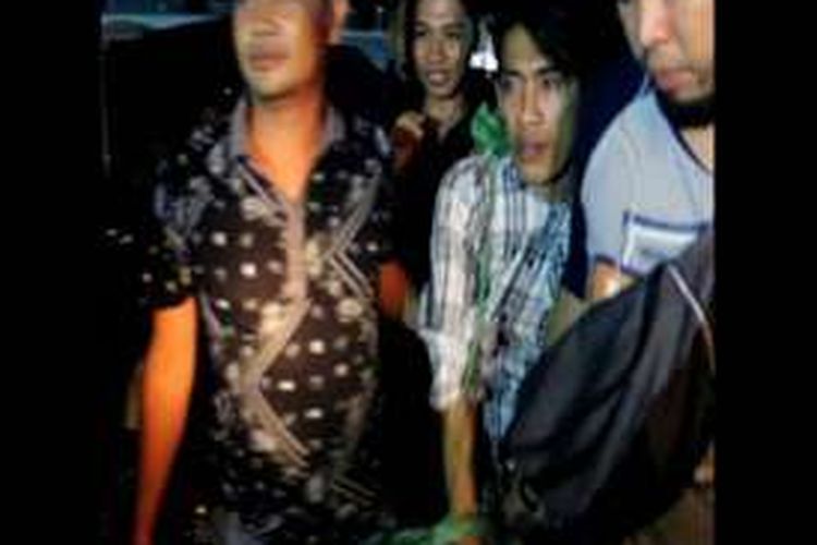 Baru sepekan menghirup udara bebas, tersangka TP, residivis narkoba kembali ditangkap petugas Reskrim Polres Majene, Senin malam (15/2/2016)