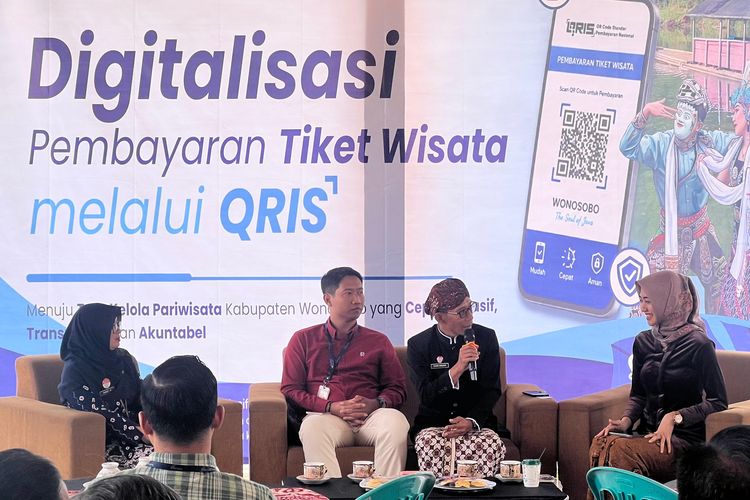 Bayar Tiket Wisata Wonosobo Kini Bisa Pakai QRIS, Tiga Destinasi Jadi Lokasi Uji Coba