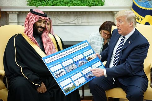 Putra Mahkota Saudi Dapat Sambutan Hangat dari Trump di Gedung Putih