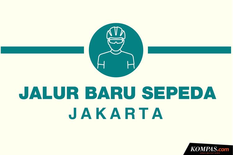 Infografik: Jalur Baru  Sepeda Jakarta