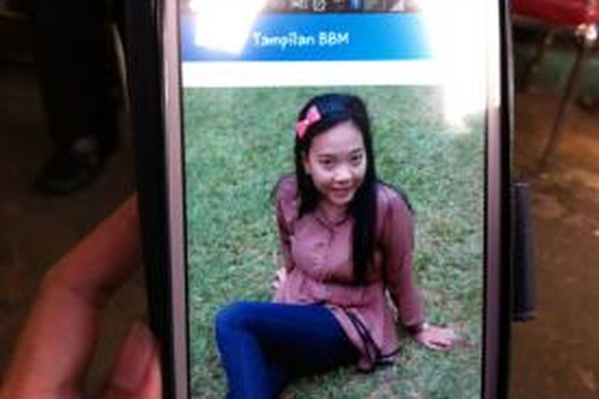 Citra Mentari (16), korban tewas tertabrak kereta di Menteng Tenggulun, Jakarta Pusat, semasa hidup.
