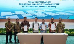 TBS Energi Utama Teken Kontrak Jual Beli Listrik Tenaga Surya ke PLNp