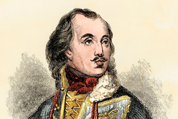 Casimir Pulaski. Jenderal Polandia yang menjadi pahlawan dalam Perang Kemerdekaan Amerika Serikat (AS).