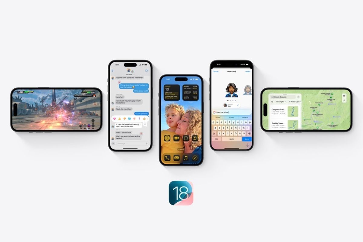 Ilustrasi iOS 18