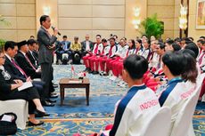 Bertemu Atlet Indonesia untuk FISU World University Games, Jokowi: Semangat, Dapatkan Hasil Maksimal!