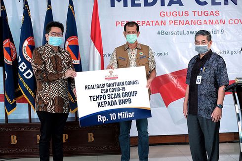 Tempo Scan Realisasikan 100 Persen Bantuan Sebesar Rp 17,5 Miliar untuk Penanganan COVID-19 di Indonesia