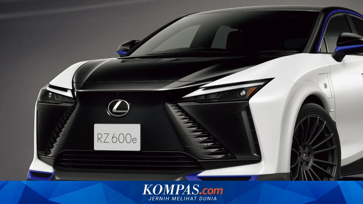 Lexus RZ 600e F Sport Performance Meluncur, Lebih Bertenaga