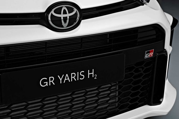 Prototype Toyota GR Yaris dengan mesin berbahan bakar hidrogen