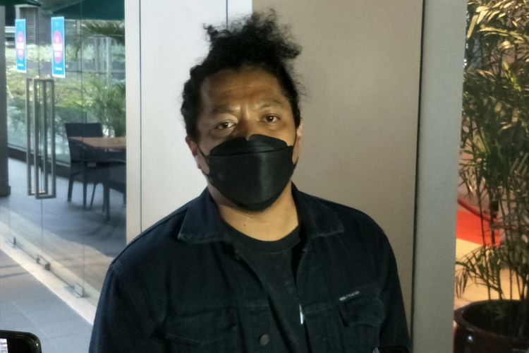 Komika Arie Kriting ditemui di kawasan Epicentrum, Kuningan, Jakarta Selatan, Rabu (2/2/2022).