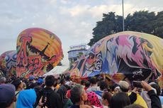 Atraksi Balon Udara di Magelang Gagal Total, Stan Pedagang Mengganggu