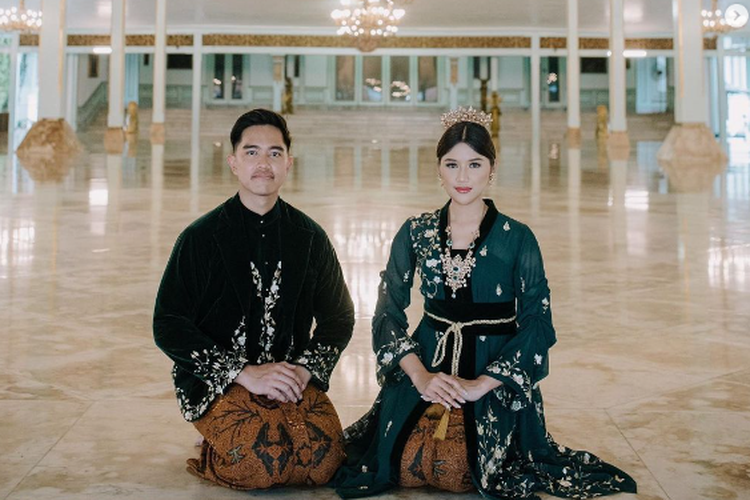 Kaesang dan Erina Gudono