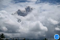 Gunung Ibu Kembali Meletus, Bangunan di Halmahera Barat Bergetar 