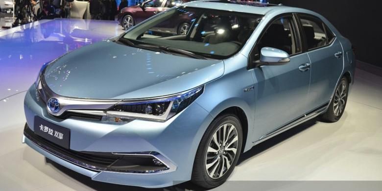 Toyota Corolla Hybrid yang dijual khusus di pasar China.