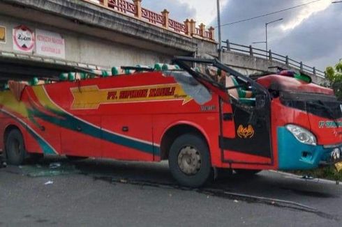 Kecelakaan Bus di Flyover Padang Panjang, Sopir Tak Lihat 2 Rambu Larangan yang Terpasang