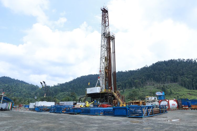 Tajak Sumur Gulamo milik Pertamina yang bertempat di Lapangan Gulamo, Kecamatan Bangko, Kabupaten Rokan Hilir, Riau. 