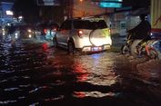 Jalan Raya Dayeuhkolot Banjir, Tak Bisa Dilalui Kendaraan Roda Dua